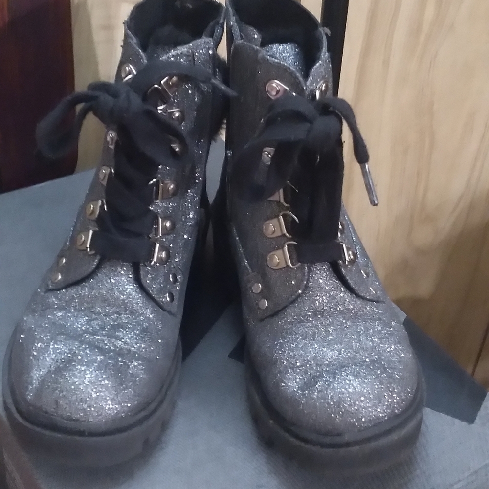 Girls Sparkle & Shine Ankle Boots